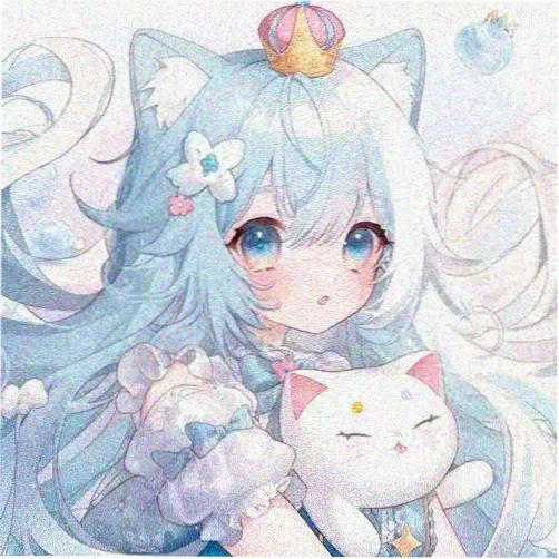 观众头像，松石绿背景上的简笔人物剪影